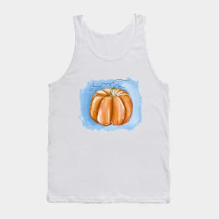 Denizko Orange pumpkin Tank Top